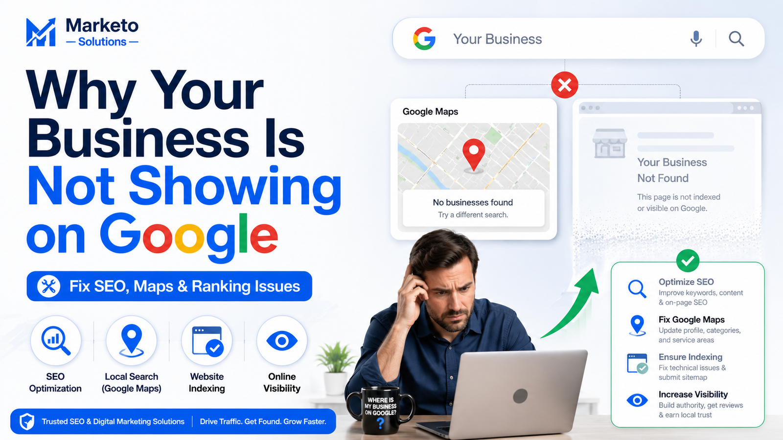 Why Is Your Business Not Showing on Google