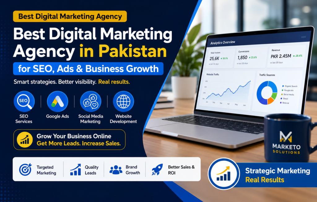 digital marketing agency in Pakistan