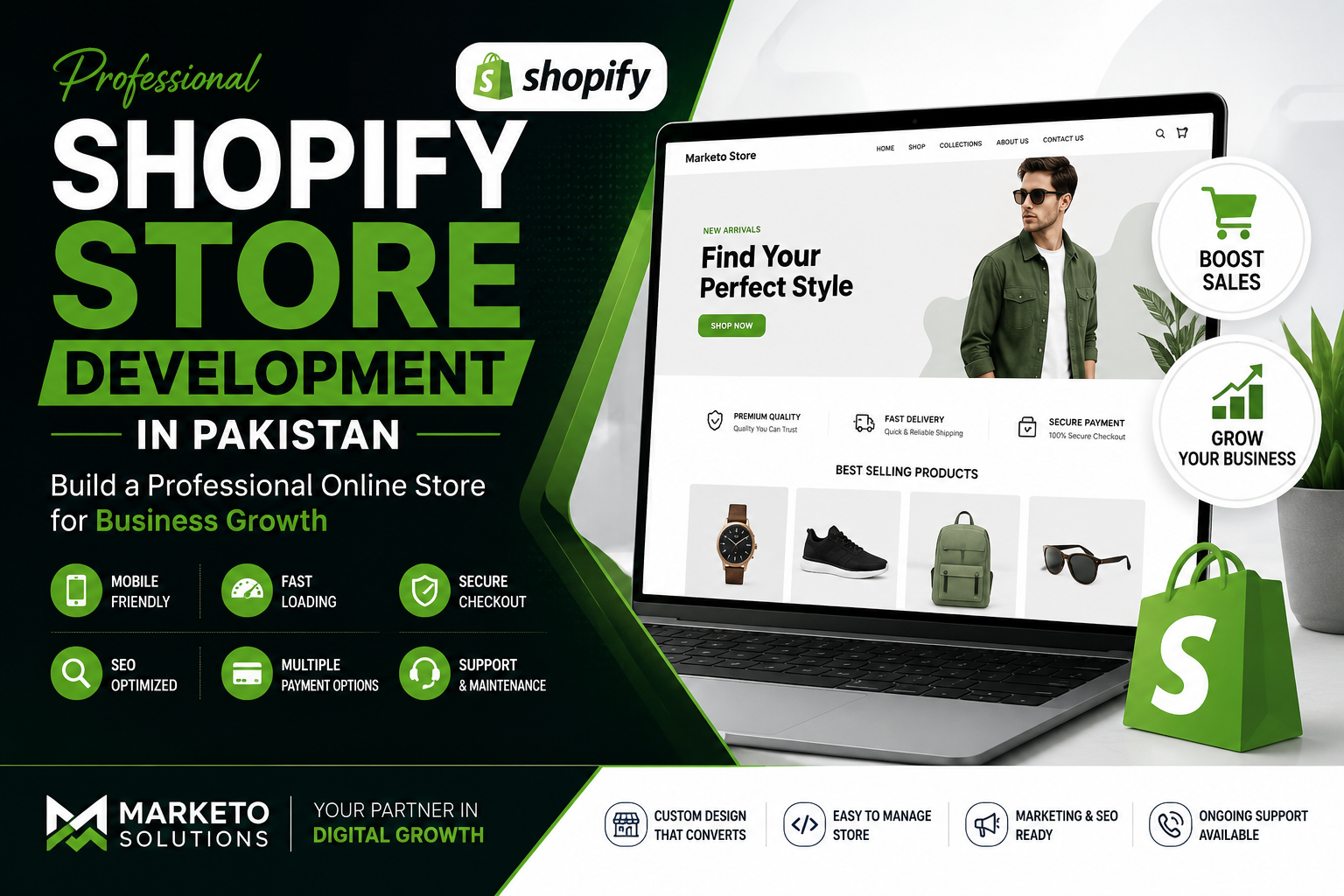 Shopify Store Development in Pakistan: Build a Professional Online Store for Business Growth