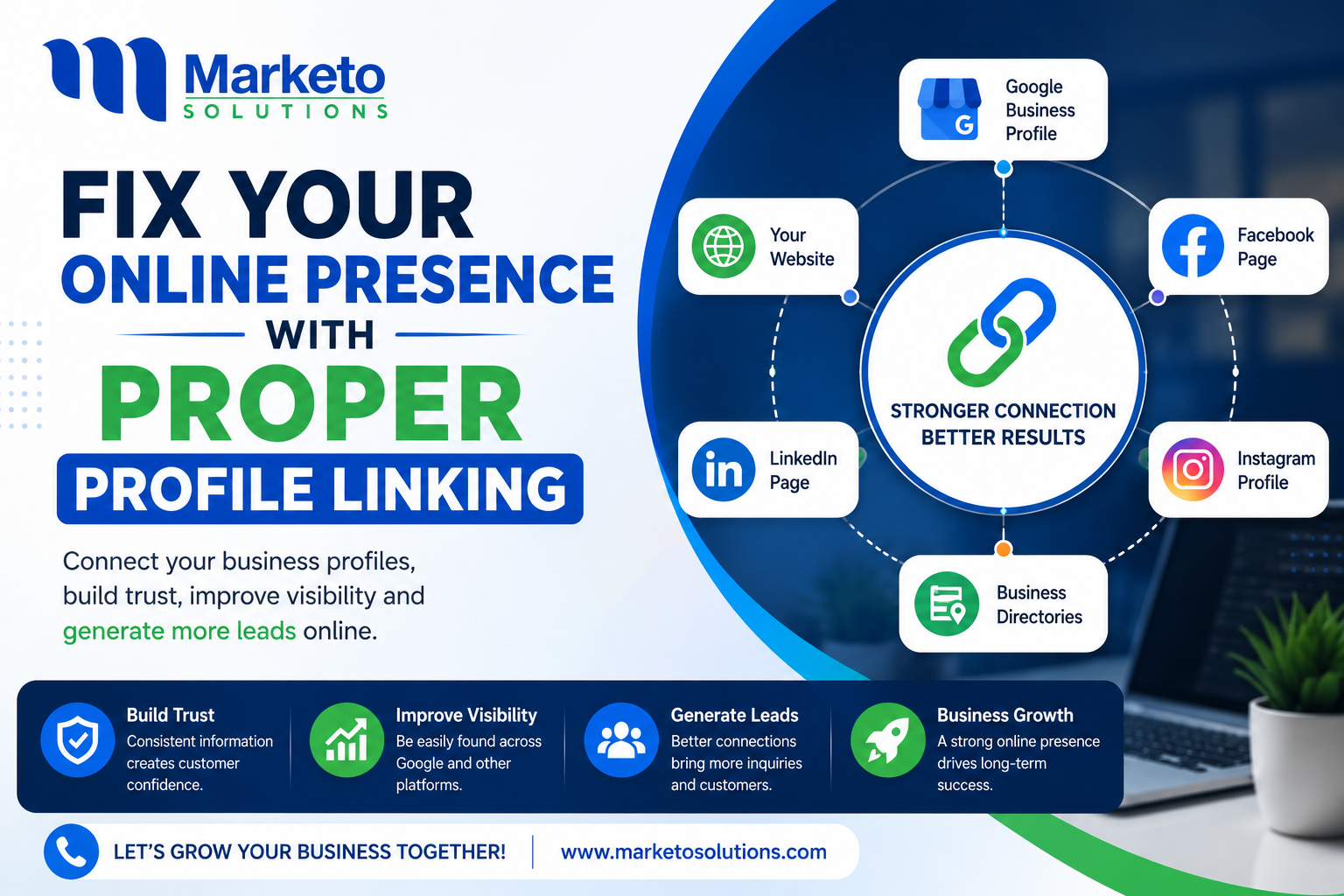Fix Your Online Presence with Proper Profile Linking