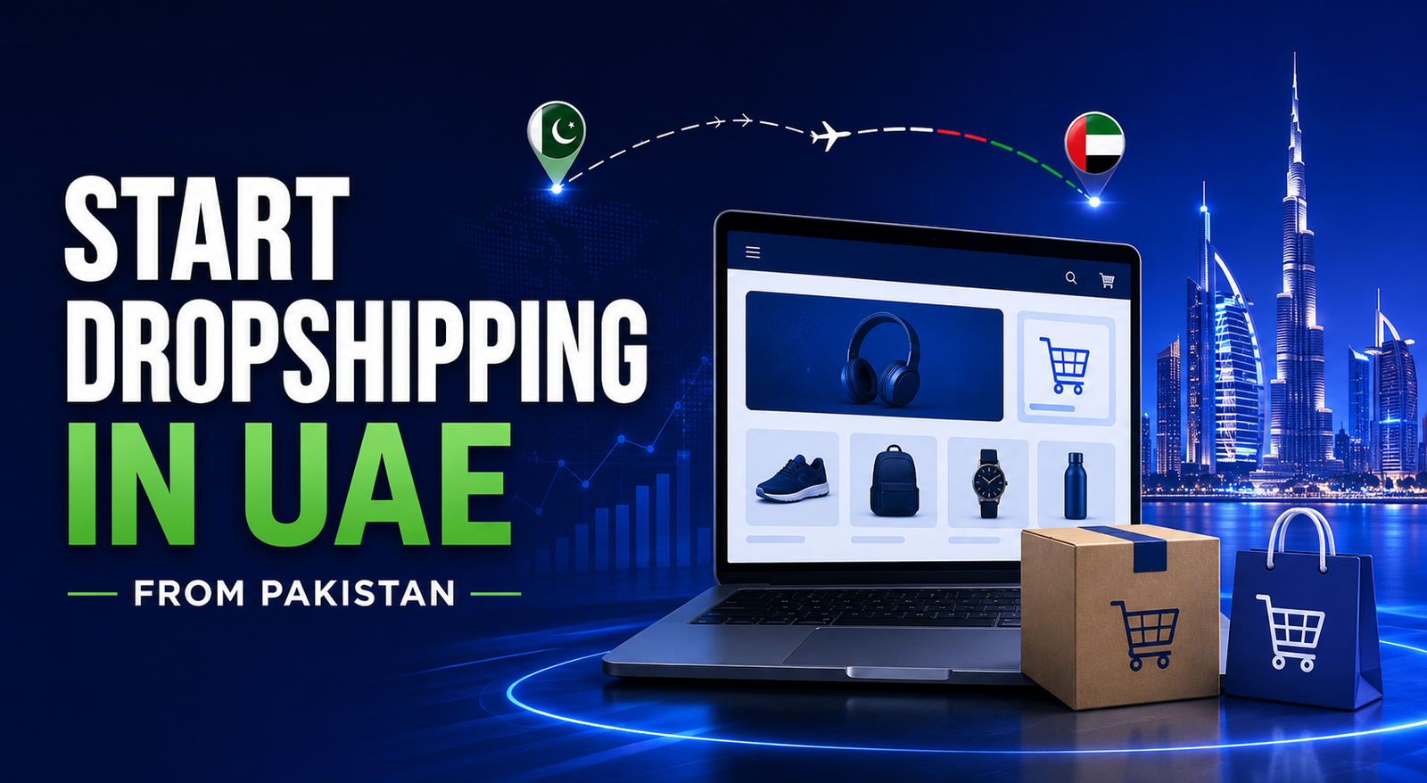 How to Start a Dropshipping Business in the UAE from Pakistan